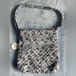Vera Bradley Disney Quilted Crossbody Bag - White and Multicolor
